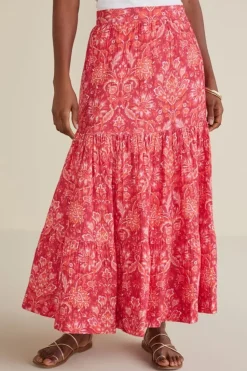 Soft Surroundings Ruari Gauze Maxi Skirt| Skirts