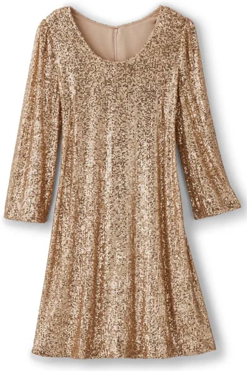 Soft Surroundings Sancerre Sequin Dress| Dresses