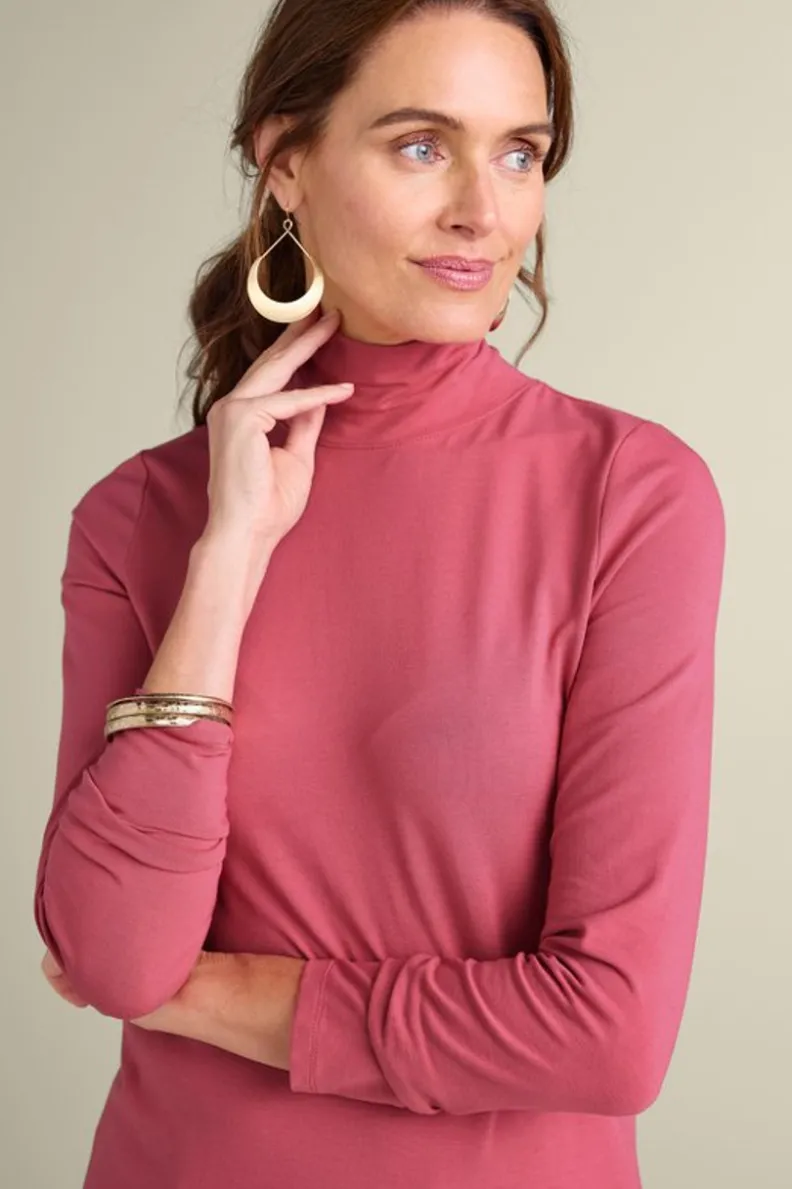 Soft Surroundings Sandie Knit Turtleneck| Tops