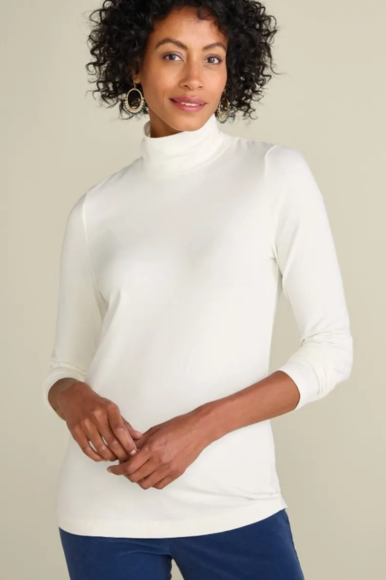 Soft Surroundings Sandie Knit Turtleneck| Tops