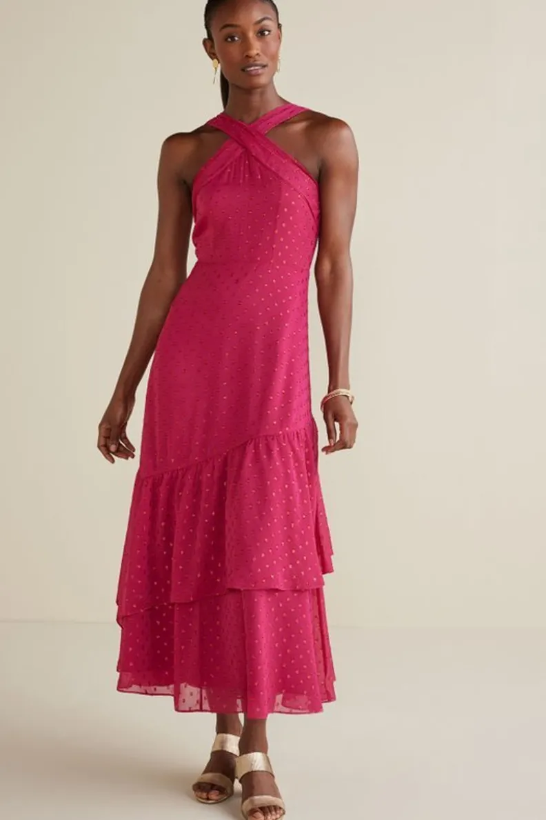Soft Surroundings Sanna Sparkling Maxi Dress| Dresses
