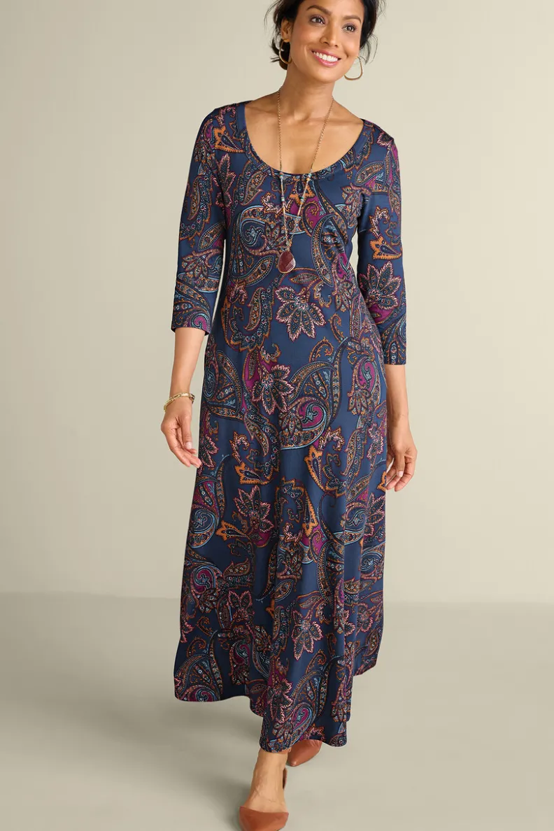 Soft Surroundings Santiago 3/4 Sleeve Dress| Dresses