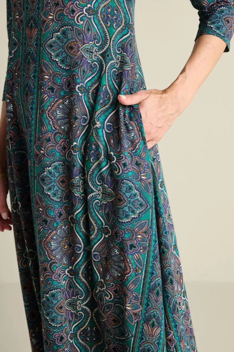 Soft Surroundings Santiago 3/4 Sleeve Dress| Dresses
