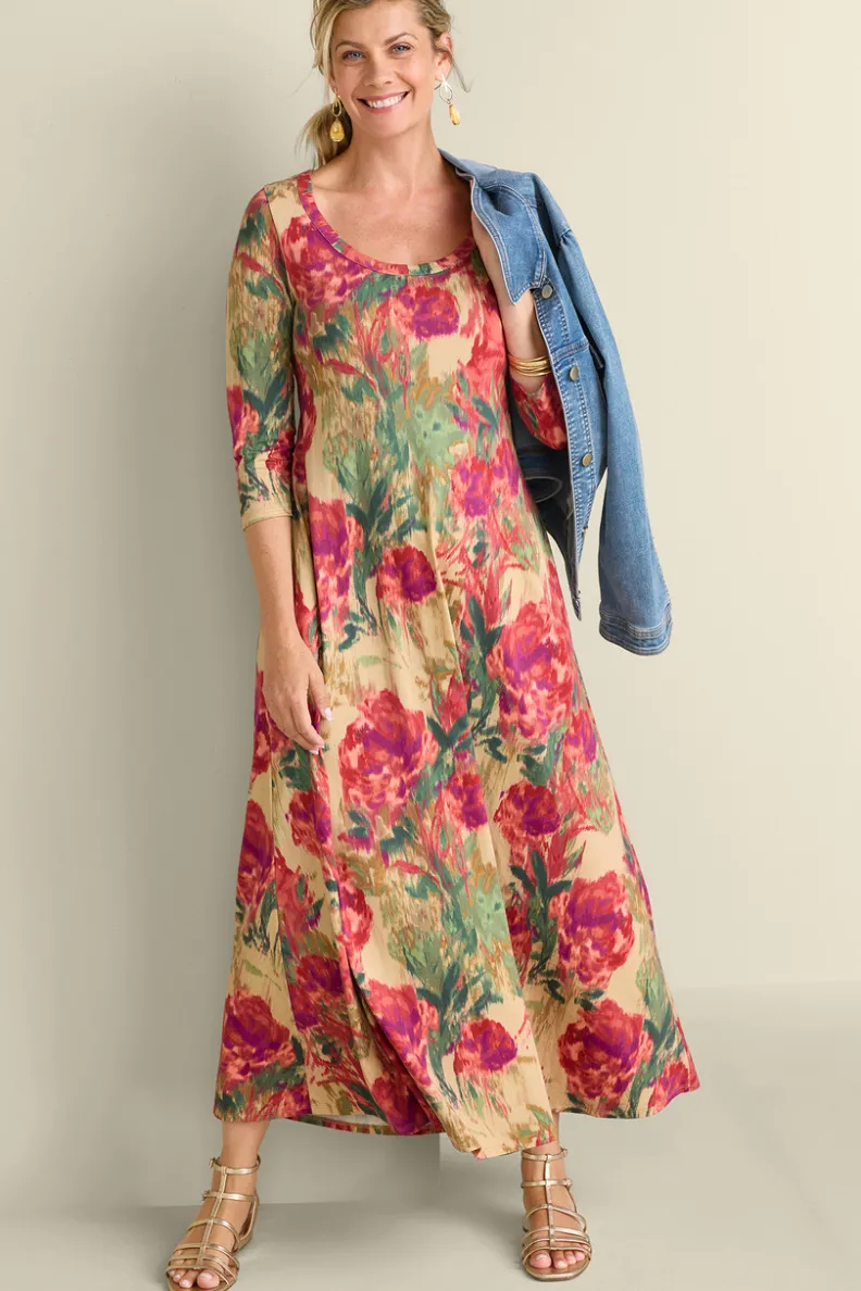 Soft Surroundings Santiago 3/4 Sleeve Dress| Dresses
