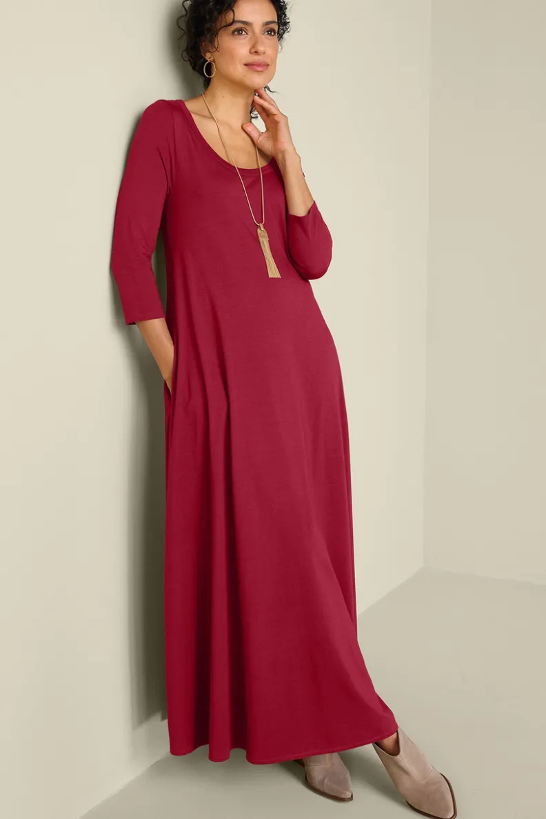 Soft Surroundings Santiago 3/4 Sleeve Dress| Dresses
