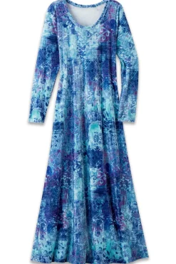 Soft Surroundings Santiago Stretch Velvet Dress| Dresses