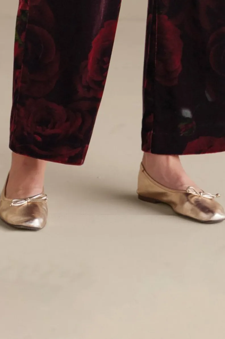 Soft Surroundings Schutz Arissa Bow Ballet Flat| Shoes