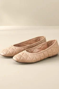 Soft Surroundings Schutz Arissa Quilted Ballet Flat| Shoes