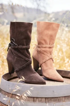 Soft Surroundings Schutz Portia Belted Bootie| Shoes