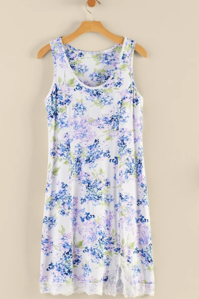 Soft Surroundings Serenity Bamboo Shelf Bra Sleep Dress| Dresses|Sleepwear & Lounge