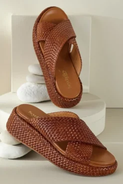 Soft Surroundings Seychelles Key West Platform Slide| Shoes