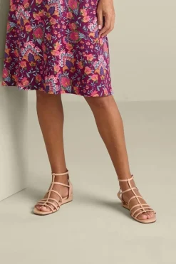 Soft Surroundings Seychelles Luxurious Strappy Sandal| Shoes