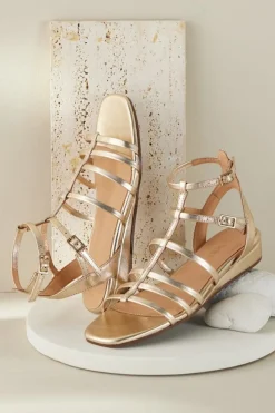 Soft Surroundings Seychelles Luxurious Strappy Sandal| Shoes