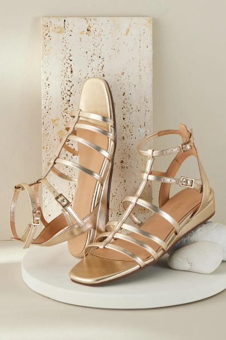 Soft Surroundings Seychelles Luxurious Strappy Sandal| Shoes