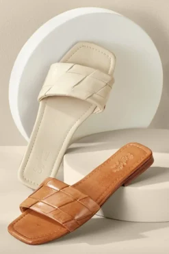 Soft Surroundings Seychelles Portland Braided Slide| Shoes