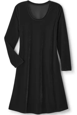 Soft Surroundings Short Santiago Velvet Dress| Dresses