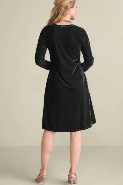 Soft Surroundings Short Santiago Velvet Dress| Dresses