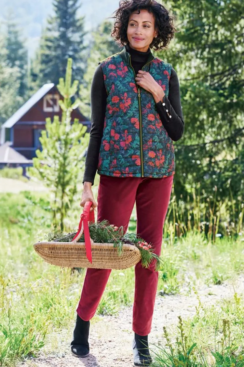 Soft Surroundings Sienna Reversible Puffer Vest| Jackets & Coats