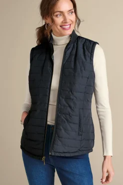 Soft Surroundings Sienna Reversible Puffer Vest| Jackets & Coats