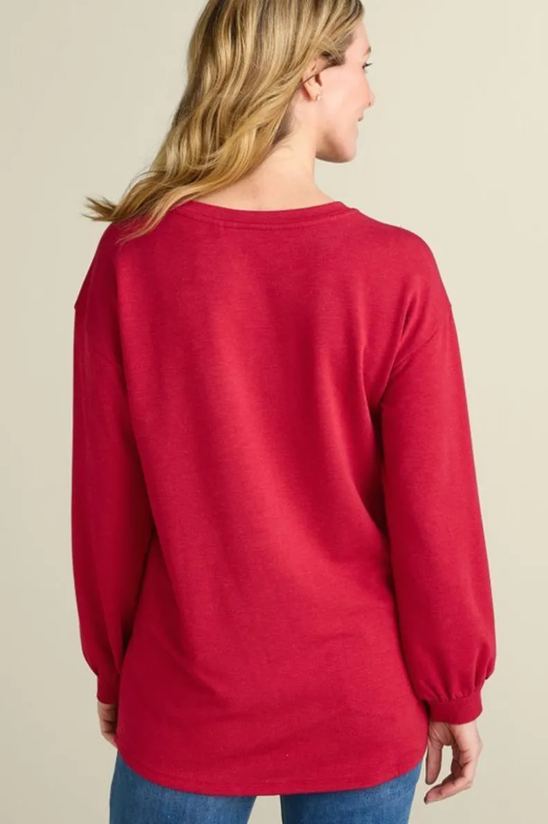 Soft Surroundings Siesta Soft Button Shoulder Tunic| Tops