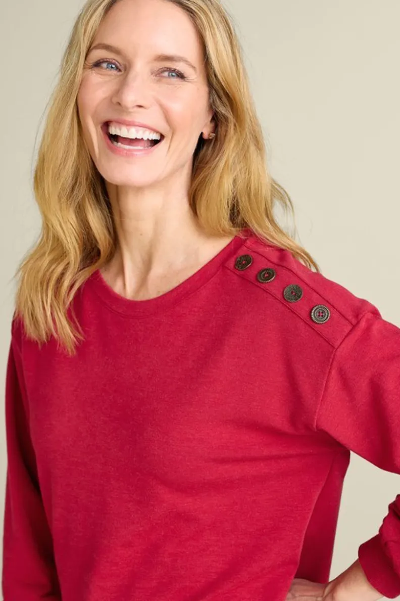 Soft Surroundings Siesta Soft Button Shoulder Tunic| Tops