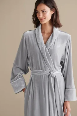 Soft Surroundings Silk Velvet Robe| Sleepwear & Lounge