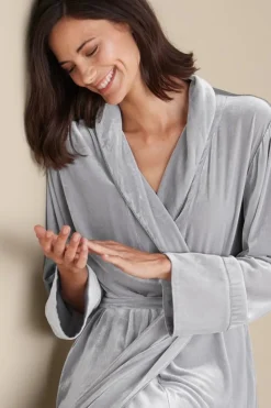 Soft Surroundings Silk Velvet Robe| Sleepwear & Lounge