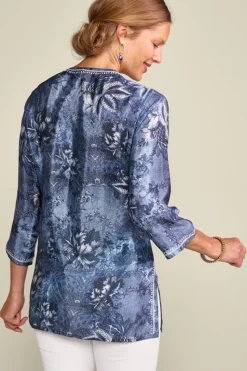 Soft Surroundings Silvia Embroidered Tunic| Tops|Tunics & Leggings