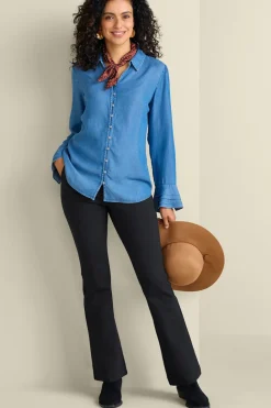 Soft Surroundings Soft Essential Ponte Bootcut Pants| Pants