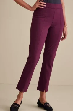 Soft Surroundings Soft Essential Ponte Slim Ankle Pants| Pants