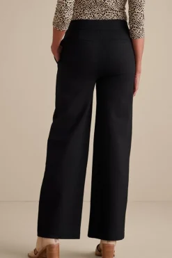 Soft Surroundings Soft Essential Ponte Wide Leg Pants| Pants