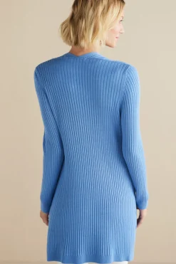 Soft Surroundings Soft Essential Ribbed Long Cardi| Tops|Sweaters & Cardigans