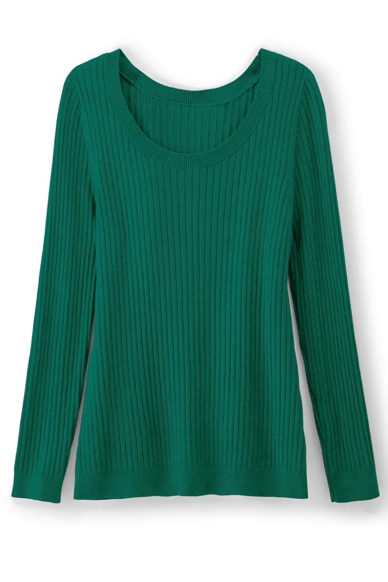 Soft Surroundings Soft Essential Ribbed Pullover Sweater| Tops|Sweaters & Cardigans