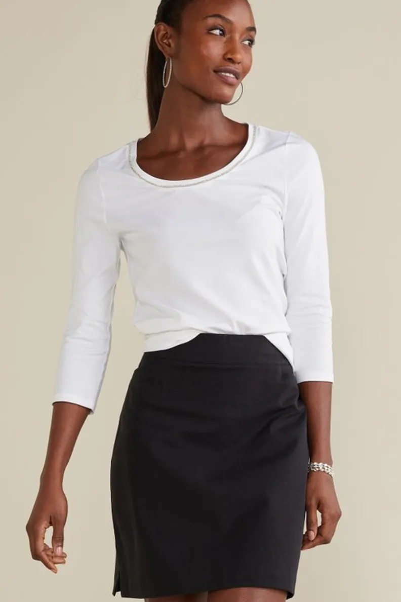 Soft Surroundings Soft Essential Superla Skort| Pants|Skirts