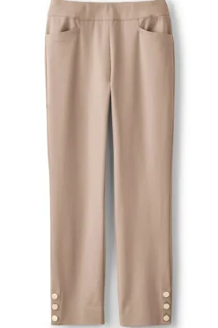 Soft Surroundings Soft Essential Superla Slim Leg Crop Pants| Pants