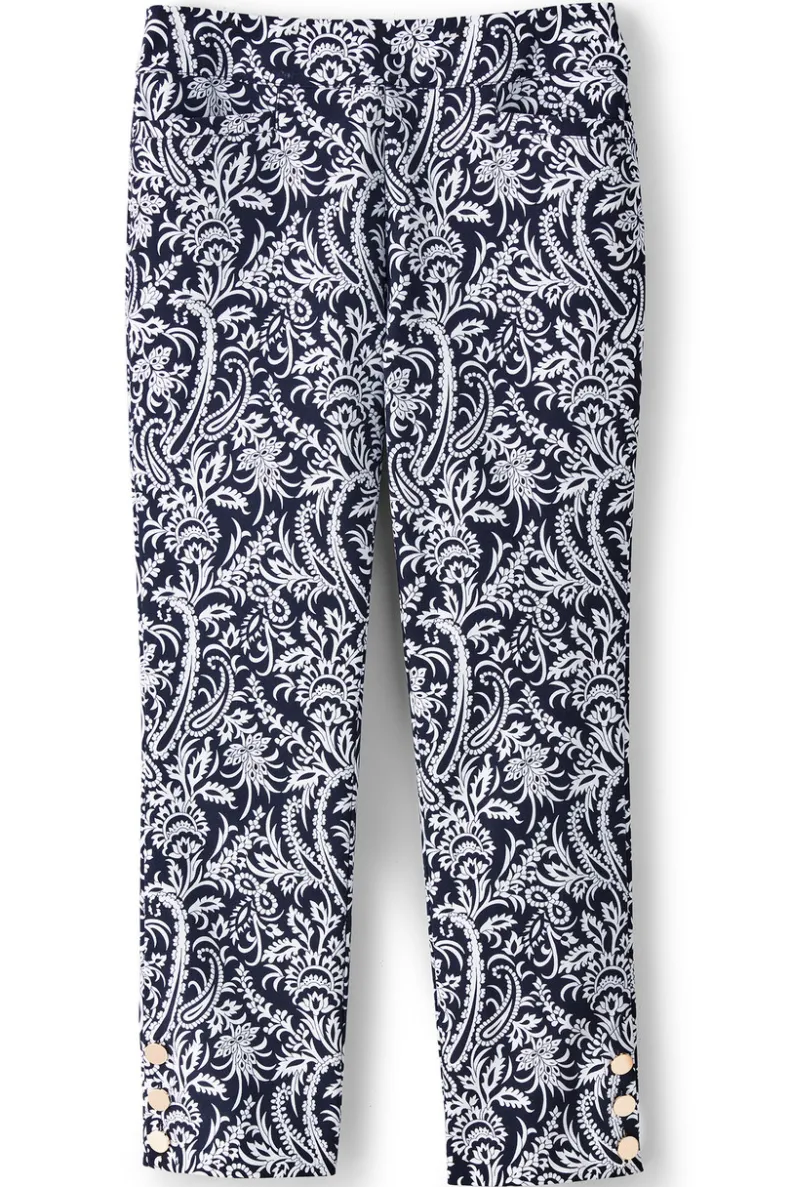 Soft Surroundings Soft Essential Superla Slim Leg Crop Pants| Pants