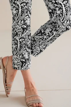 Soft Surroundings Soft Essential Superla Slim Leg Crop Pants| Pants