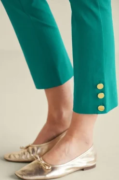 Soft Surroundings Soft Essential Superla Slim Leg Crop Pants| Pants