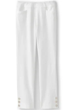 Soft Surroundings Soft Essential Superla Slim Leg Crop Pants| Pants