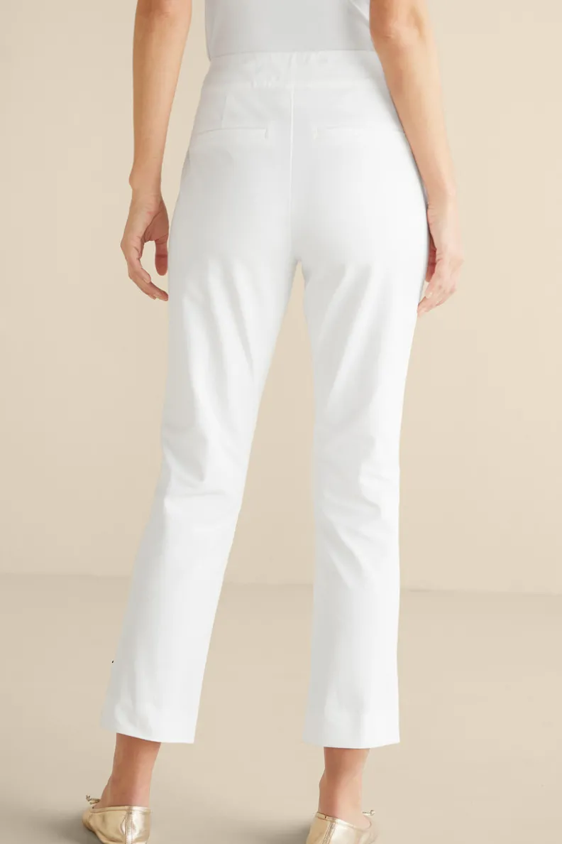 Soft Surroundings Soft Essential Superla Slim Leg Crop Pants| Pants