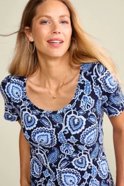 Soft Surroundings Soft Essential Supima Short Sleeve Tee| Tops