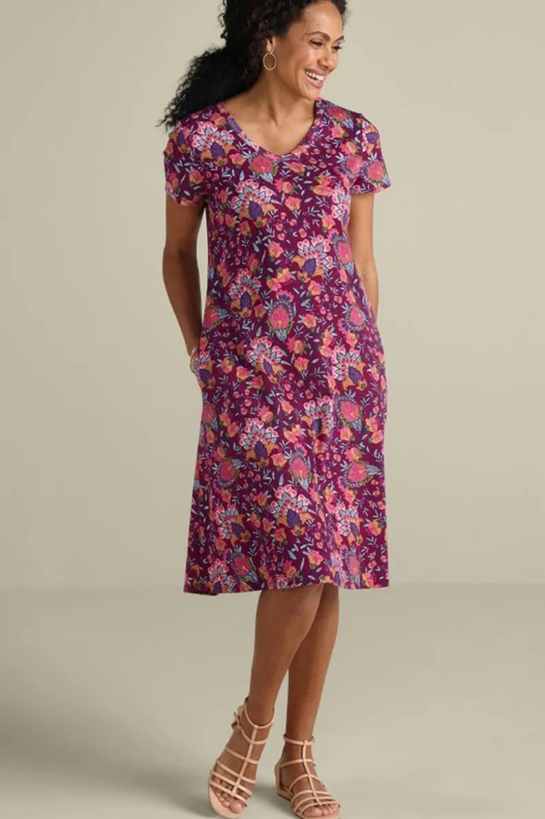 Soft Surroundings Soft Essential Supima T-Shirt Dress| Dresses