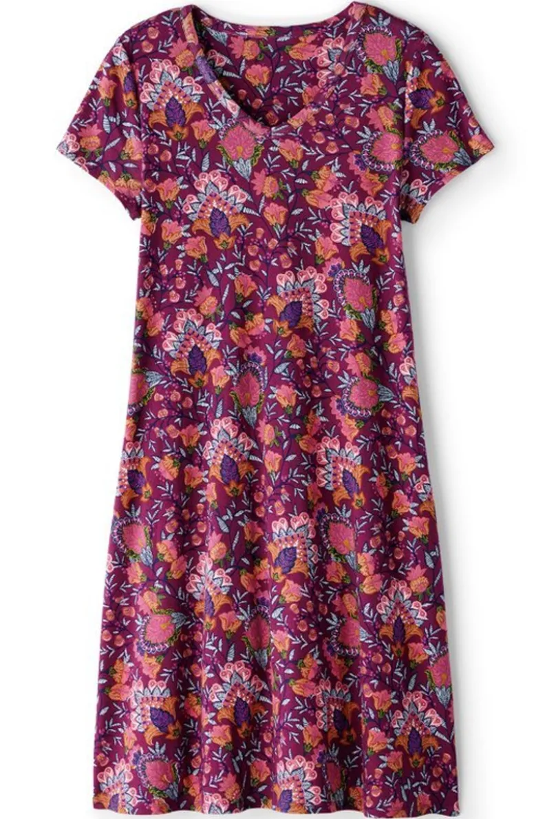 Soft Surroundings Soft Essential Supima T-Shirt Dress| Dresses