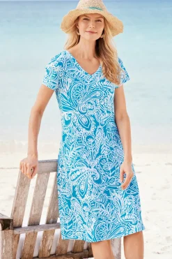 Soft Surroundings Soft Essential Supima T-Shirt Dress| Dresses