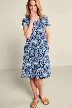 Soft Surroundings Soft Essential Supima T-Shirt Dress| Dresses