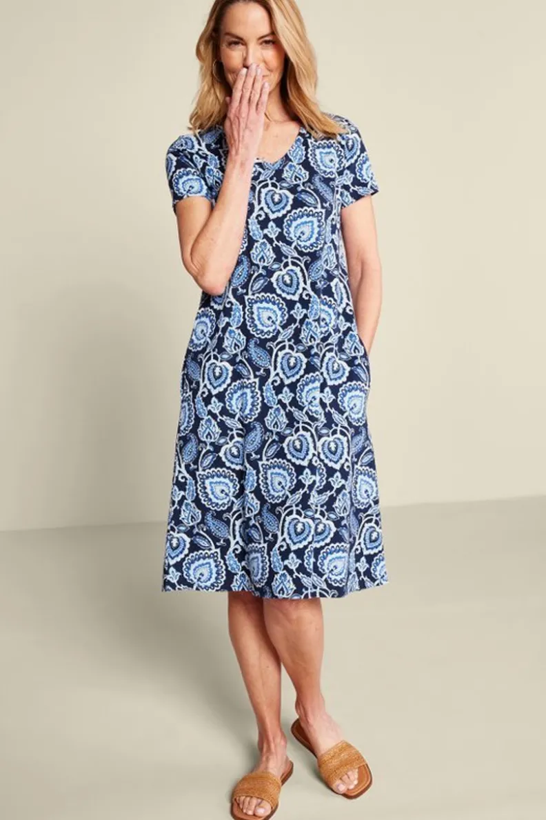 Soft Surroundings Soft Essential Supima T-Shirt Dress| Dresses