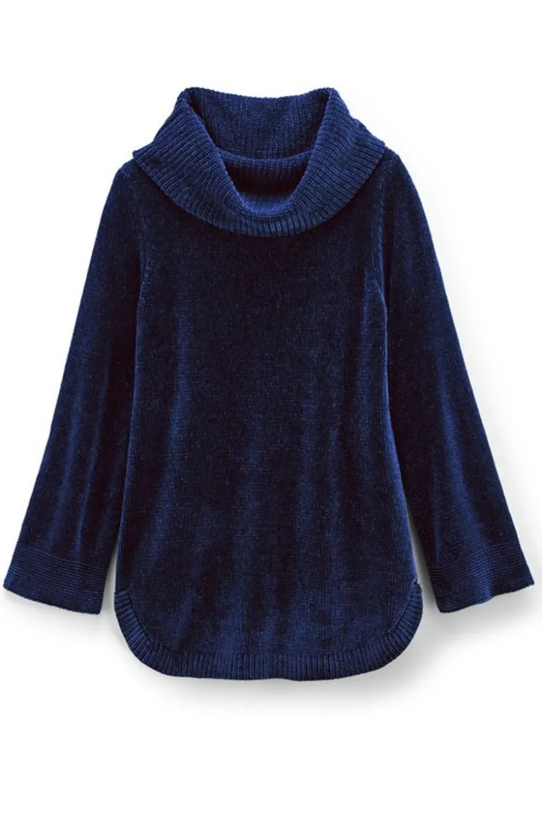 Soft Surroundings Soft Winds Chenille Tunic Sweater| Tops|Sweaters & Cardigans