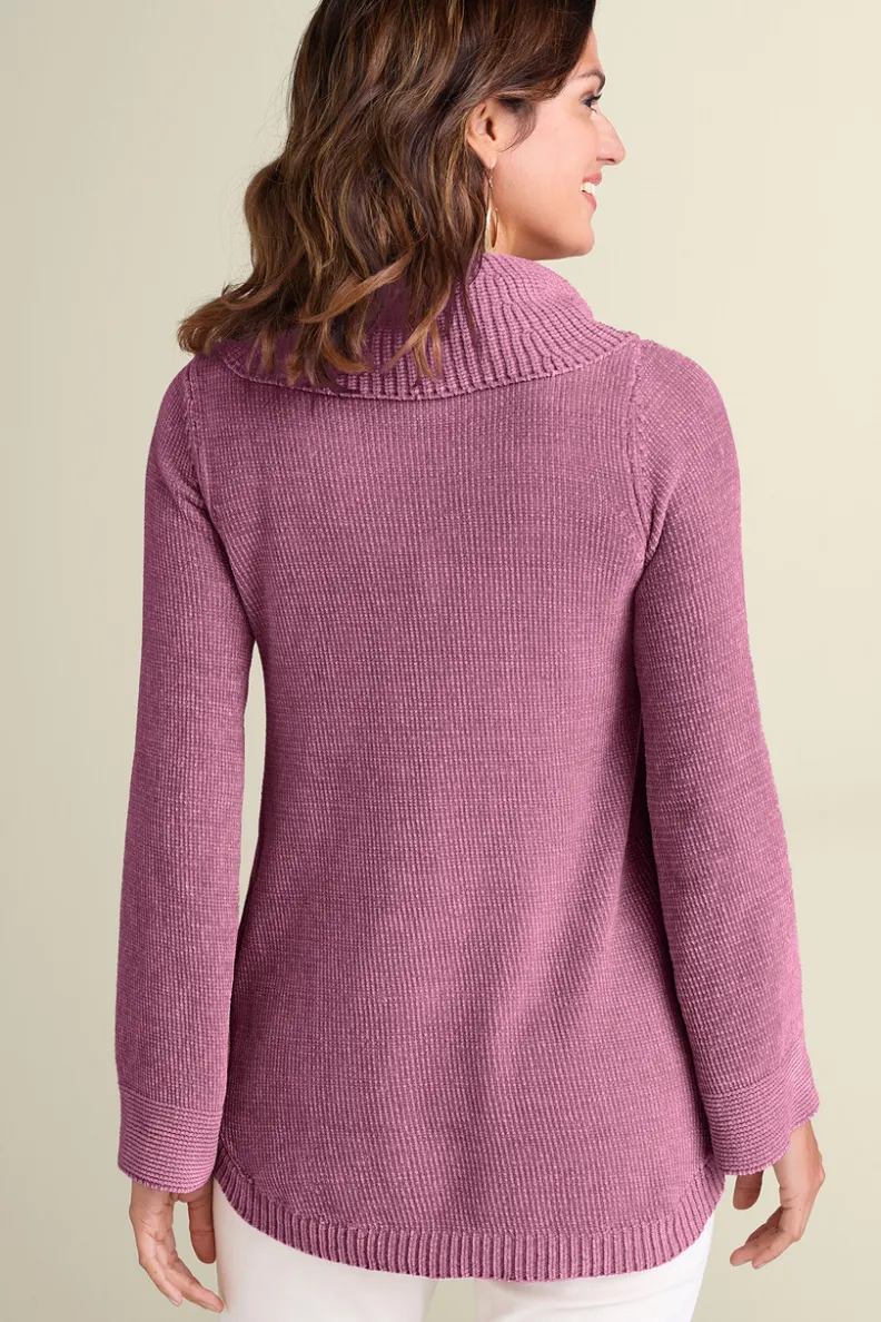 Soft Surroundings Soft Winds Chenille Tunic Sweater| Tops|Sweaters & Cardigans