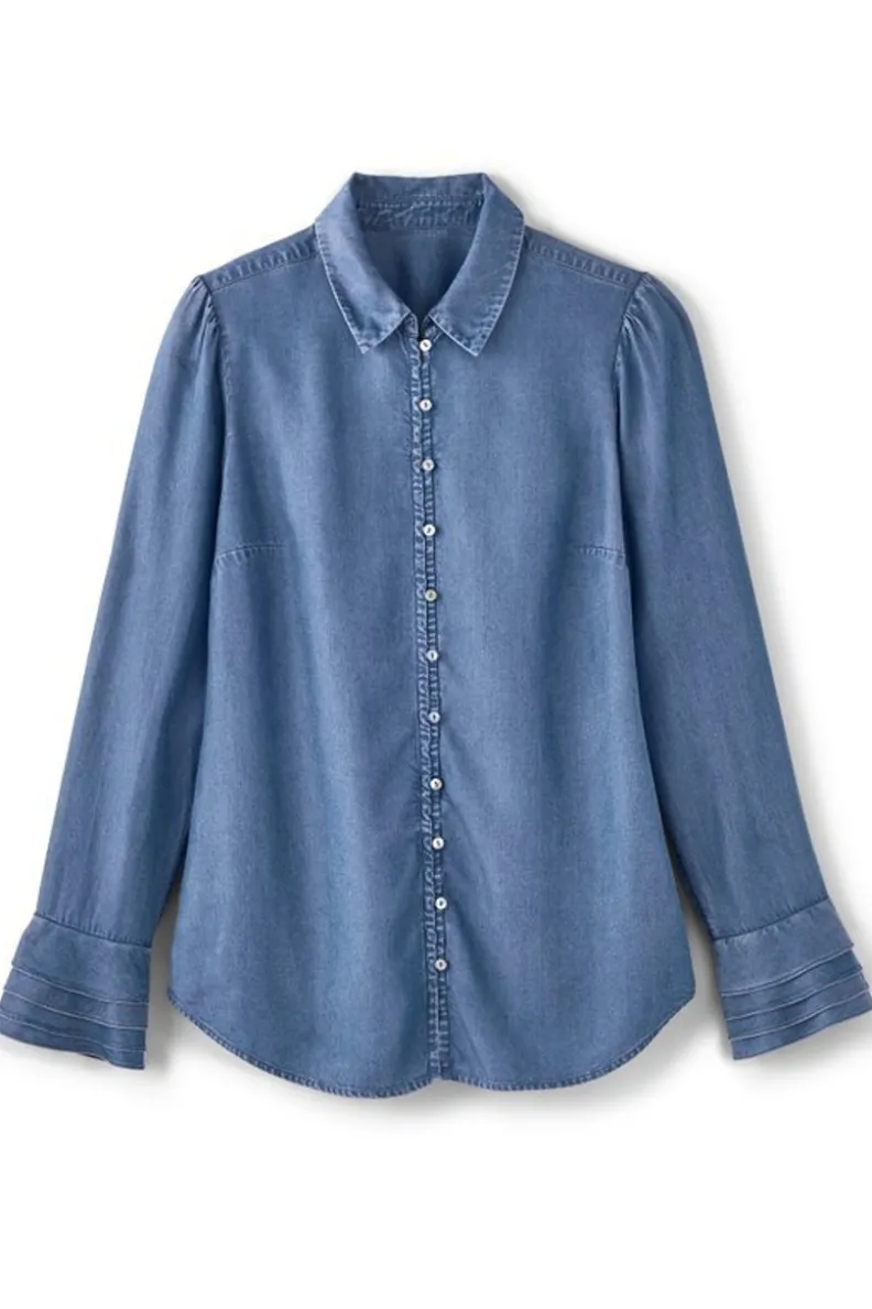 Soft Surroundings Sonnet Tencel™ Shirt| Tops