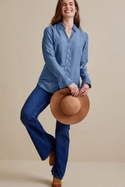 Soft Surroundings Sonnet Tencel™ Shirt| Tops